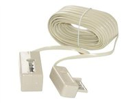 MCL Samar PTT EXTENSION CABLE - Rallonge de câble de téléphone - téléphone (France) (M) pour téléphone (France) (F) - 10 m MC103-10M