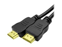 Neklan - HDMI avec câble Ethernet - HDMI (M) pour HDMI (M) - 3 m - noir - support 4K 2051332