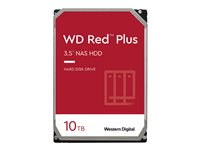 WD Red Plus NAS Hard Drive WD101EFAX - Disque dur - 10 To - interne - 3.5" - SATA 6Gb/s - 5400 tours/min - mémoire tampon : 256 Mo WD101EFAX