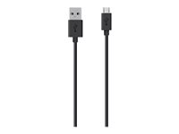 Belkin - Câble micro USB vers USB compatible pour WIKO/Samsung Galaxy S3/4/5/6/7/HTC One/Ace Noir F2CU012BT04-BLK