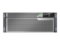 APC Smart-UPS Ultra - Onduleur (rack-montable) (haute densité) - en ligne - CA 230 V - 10000 Wh - 10000 VA - Lithium Ion - connecteurs de sortie : 12 - 4U - gris argenté SRTL10KRM4UI