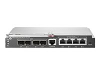 HPE 6125G/XG Ethernet Blade Switch - Commutateur - Géré - 4 x 10/100/1000 + 4 x Gigabit SFP / 10 Gigabit SFP+ - Module enfichable - pour ProLiant c3000 658250-B21