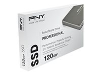 PNY Prevail - Disque SSD - chiffré - 120 Go - interne - 2.5" - SATA 6Gb/s SSD9SC120GCDA-PB