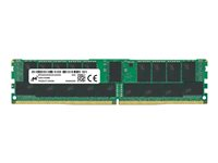 Micron - DDR4 - module - 32 Go - DIMM 288 broches - 3200 MHz / PC4-25600 - CL22 - 1.2 V - mémoire enregistré - ECC MTA18ASF4G72PDZ-3G2B2R