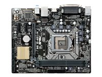 ASUS H110M-D - Carte-mère - micro ATX - Socket LGA1151 - H110 - USB 3.0 - Gigabit LAN - carte graphique embarquée (unité centrale requise) - audio HD (8 canaux) H110M-D