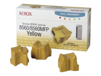 Xerox Phaser 8560MFP - Pack de 3 - jaune - encres solides - pour Phaser 8560 108R00725