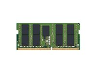 Kingston - DDR4 - module - 16 Go - SO DIMM 260 broches - 3200 MHz / PC4-25600 - CL22 - 1.2 V - mémoire sans tampon - ECC - pour Dell Precision 3561, 5760, 7560 KTD-PN432E/16G