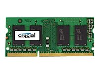 Crucial - DDR3L - module - 2 Go - SO DIMM 204 broches - 1600 MHz / PC3-12800 - CL11 - 1.35 V - mémoire sans tampon - non ECC CT25664BF160B