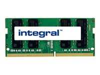 Integral - DDR4 - module - 16 Go - SO DIMM 260 broches - 2666 MHz / PC4-21300 - CL19 - 1.2 V - mémoire sans tampon - non ECC IN4V16GNELSI