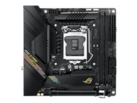 ASUS ROG STRIX B460-I GAMING - Carte-mère - mini ITX - Socket LGA1200 - B460 Chipset - USB 3.2 Gen 1, USB 3.2 Gen 2x2 - Gigabit LAN, Wi-Fi - carte graphique embarquée (unité centrale requise) - audio HD (8 canaux) 90MB13X0-M0EAY0