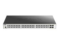 D-Link DGS 3000-52X - Commutateur - Géré - 48 x 10/100/1000 + 4 x Ethernet 10 Go SFP+ - Montable sur rack DGS-3000-52X