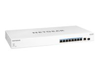NETGEAR Smart GS710TUP - Commutateur - L3 Lite - intelligent - 9 x 10/100/1000 (PoE++) + 1 x Gigabit SFP - Montable sur rack - PoE++ (480 W) GS710TUP-100EUS