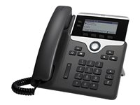 Cisco IP Phone 7821 - Téléphone VoIP - SIP, SRTP - 2 lignes CP-7821-3PCC-K9=