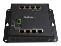 StarTech.com Switch Gigabit Ethernet géré à 8 ports RJ45 - Commutateur réseau industriel à fixation murale - Switch réseau (IES81GW) - Commutateur - Géré - 8 x 10/100/1000 - fixation murale - pour P/N: SVA12M2NEUA, SVA12M5NA IES81GW