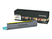 Lexmark - À rendement élevé - jaune - original - cartouche de toner - pour Lexmark X925de, X925de 4, X925dte X925H2YG