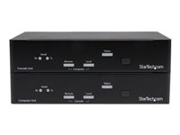 StarTech.com Extendeur de console KVM de 2 km par fibre optique multimode avec vidéo DVI-I, USB, série RS-232 et audio 3,5mm - 1920 x 1200 - Rallonge écran-clavier-souris/audio/série - USB - jusqu'à 2 km - pour P/N: IM12D1500P, SVA12M2NEUA, SVA12M5NA, USBDVI4N1A10, USBDVI4N1A6 SV565FXDUSA