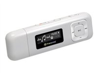 Transcend MP330 - Lecteur numérique - 8 Go - blanc TS8GMP330W